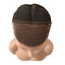 Load image into Gallery viewer, 16” Auburn Curly 13×4 Lace Frontal Human Hair Wig