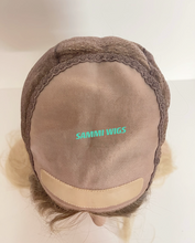 Load image into Gallery viewer, 100 % human hair long blond wig