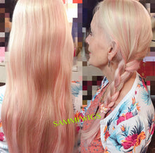 Load image into Gallery viewer, Custom order 100% remy human hair hand made silk top closure hair top