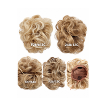 Load image into Gallery viewer, F701 Curly hair piece size adjustable
