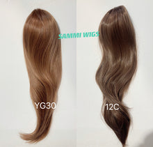 Load image into Gallery viewer, F884-WAVY-180 degree Long length pony tail in wavy style
