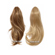 Load image into Gallery viewer, AC1535 Medium Length clip on wavy style pony tails
