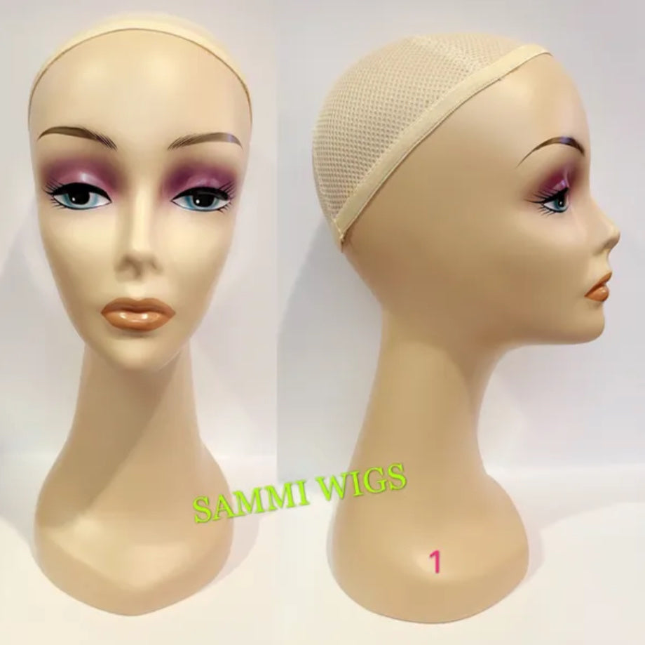 Mannequin heads 45cm tall