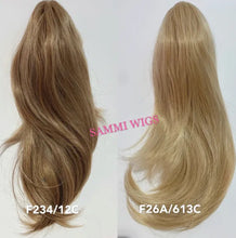 Load image into Gallery viewer, AC1535 Medium Length clip on wavy style pony tails
