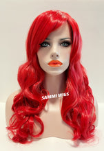 Load image into Gallery viewer, F708 Long and thick curly wig in red color
