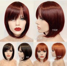 Load image into Gallery viewer, F703A Short natural looking bob wig
