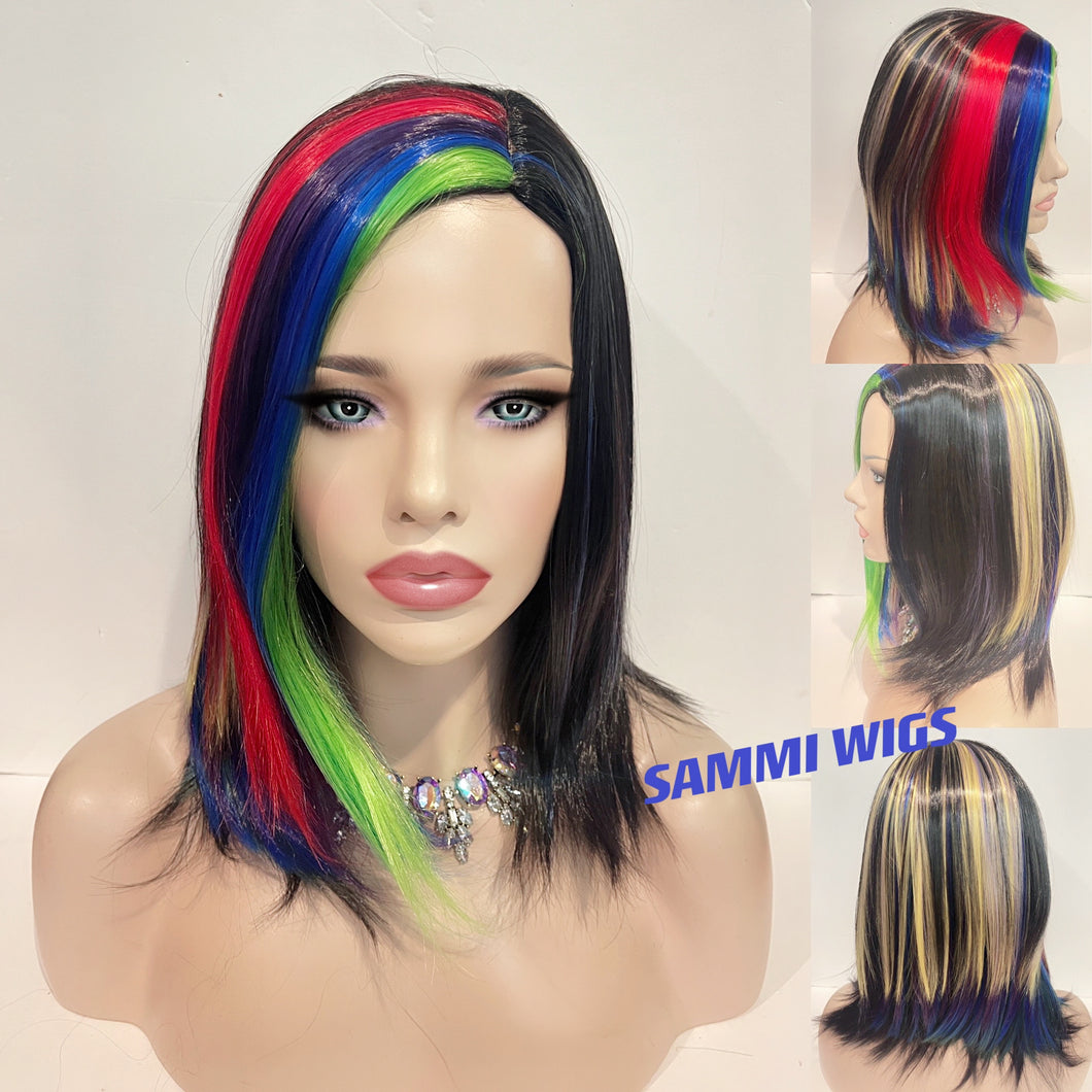 Short color wig