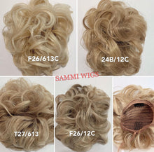 Load image into Gallery viewer, F701 Curly hair piece size adjustable

