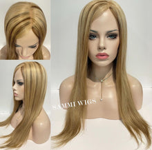 Load image into Gallery viewer, 100 % virgin human hair long wig
